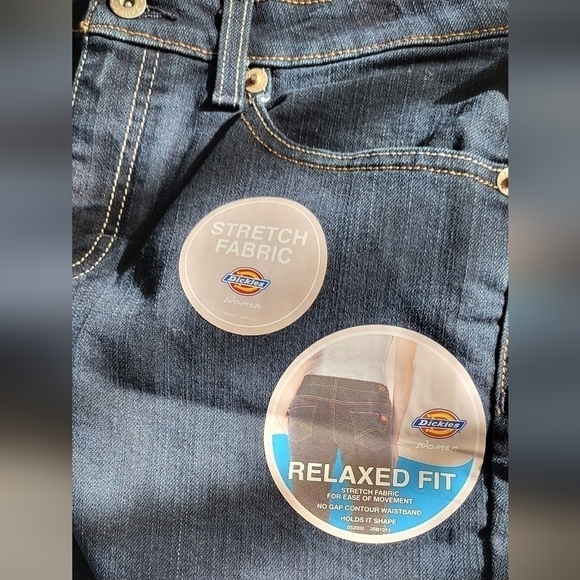 Women's Denim Dickies Relaxed Fit 5 pocket jean 4R NWT - Picture 7 of 9